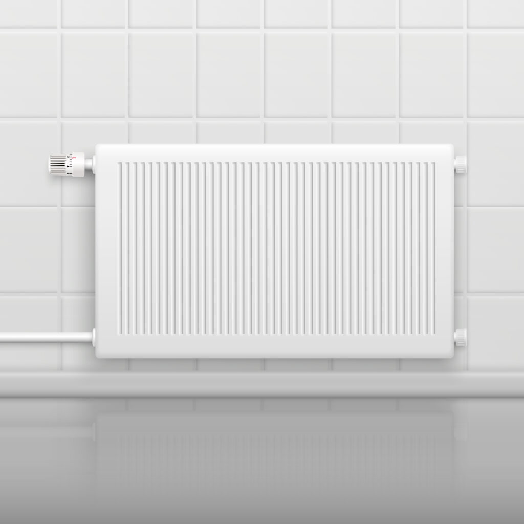 hot water radiator realistic image hot water radiator realistic image